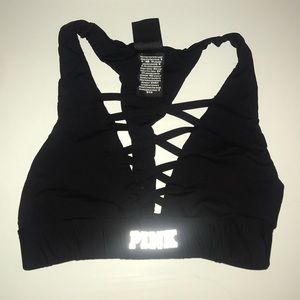 Lace up sports bra
